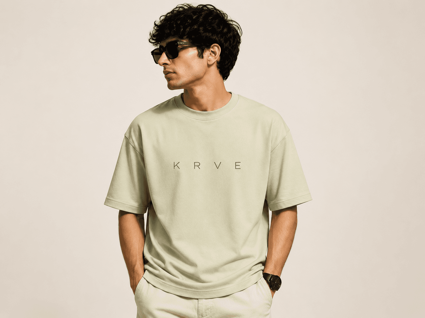 KrvE Elan Oversized Premium Tee