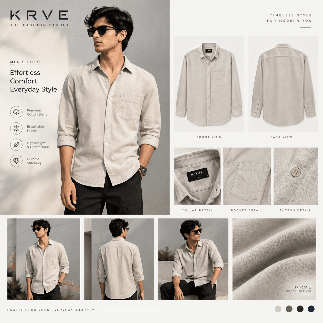 KRVE Men's Signature Shirt